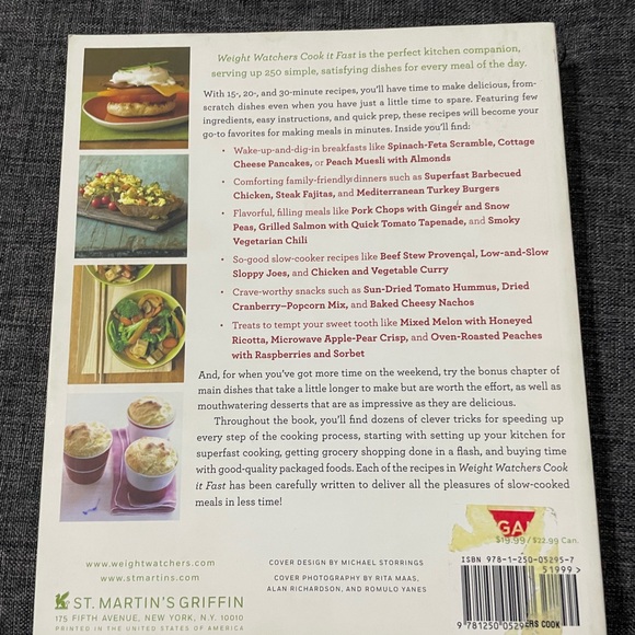 Weight Watchers Cook it Fast: 250 Recipes in 15, 20, 30 Minutes - Picture 2 of 3